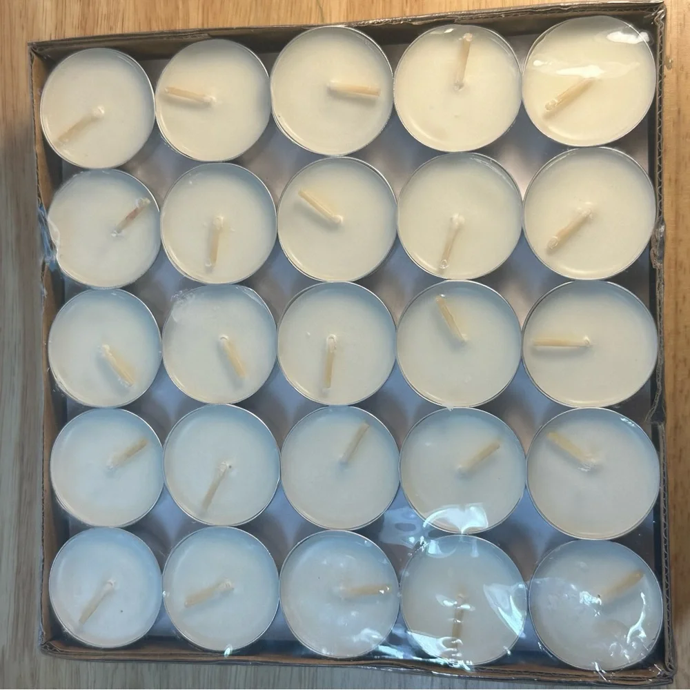 White Tealight Candles - Pack of 100